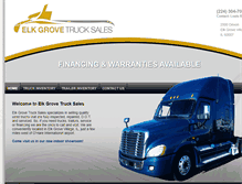Tablet Screenshot of elkgrovetrucksales.com